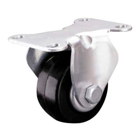 Casters Wheels & Industrial Handling Colson Low-Profile Rigid Plate Caster 3in Polyolefin Wheel 210 Lb. Capacity 2-3688-52